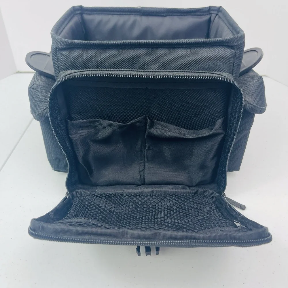 Mohawk Camera Bag‎ with Adjustable Shoulder Strap Black Gray 4 Pocket 10x8